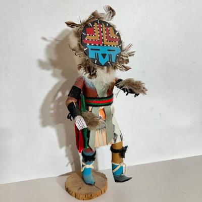 LOT 12L: Vintage Hopi Kachina Figure - Signed