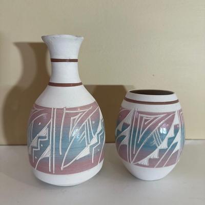 LOT 27L: Mexico Souvenirs - Vases, Figures, Paintings & More