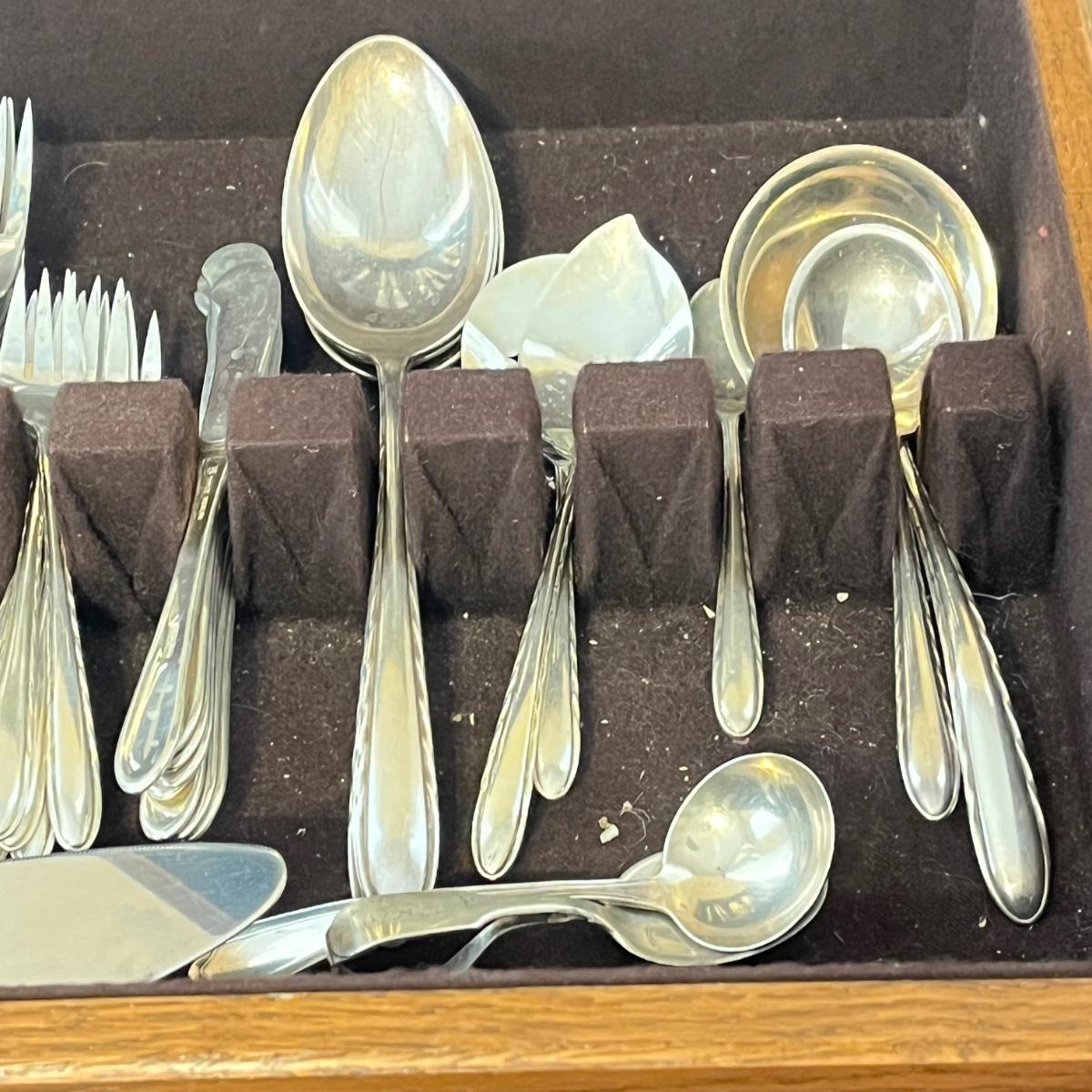 Towle shop silver flutes