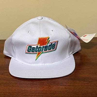 LOT 90X: Vintage 90s Gatorade Hat From Sports Specialties - New Old Stock with Tag