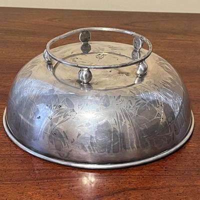 LOT 94X: Vintage Sterling Silver Footed Bowl - 925 Mexico - 555 grams