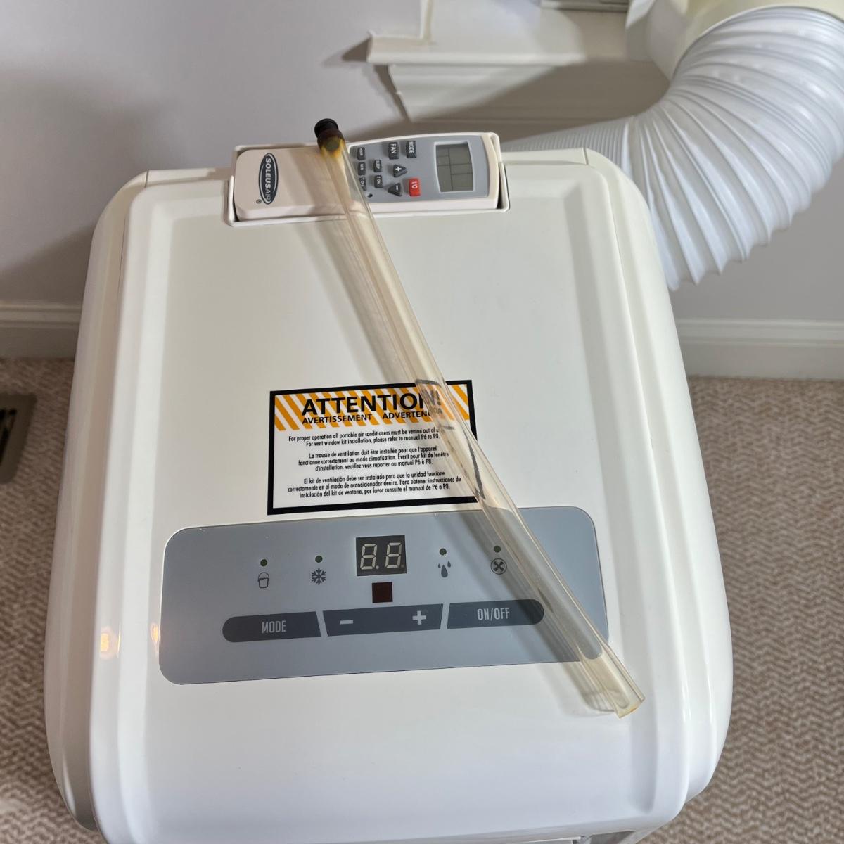 LOT 100B Soleus Air Portable Air Conditioner with Vent Kit and Remote