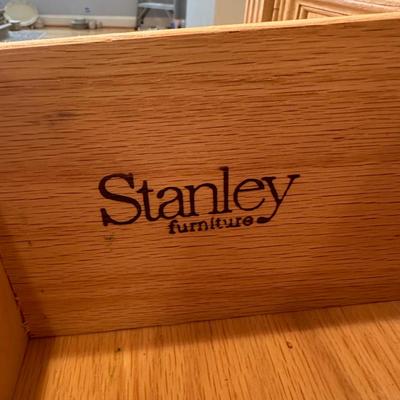 LOT 143D: Vintage Stanley Furniture Hutch
