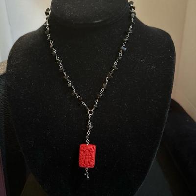 Lot 1057 3 beaded necklace