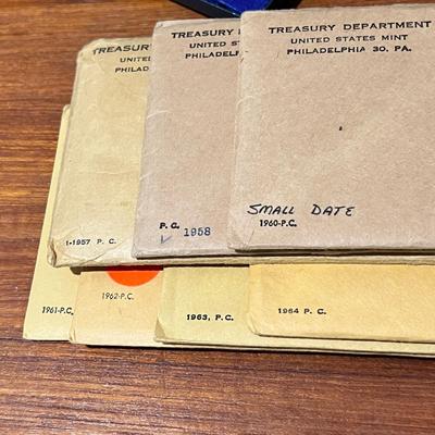 1950s/60s Coin Proof Sets Lot + Commemorative Bicentennial