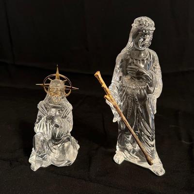 Waterford Crystal Mary & Joseph (DR-DW)