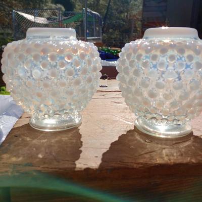 Moonstone vases