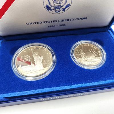 Lot #84 United States Liberty Coins 1986 Set