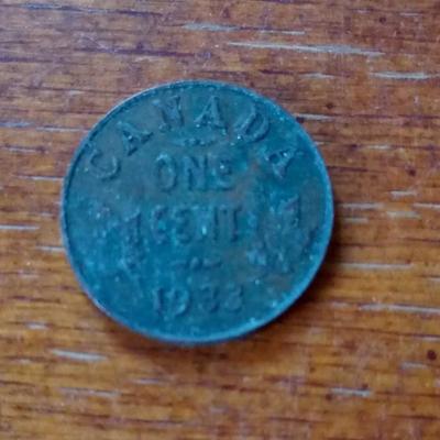 LOT 25 OLD CANADIAN PENNY