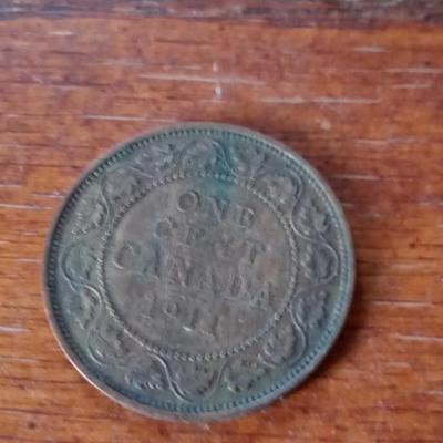 LOT 28 OLD CANADIAN LARGE CENT