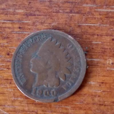 LOT 39 OLD INDIAN HEAD PENNY