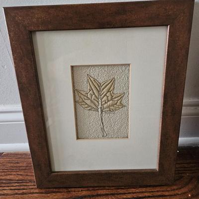 Three Framed Iris Aycock Quilted Prints on Fabric (LR-DW)