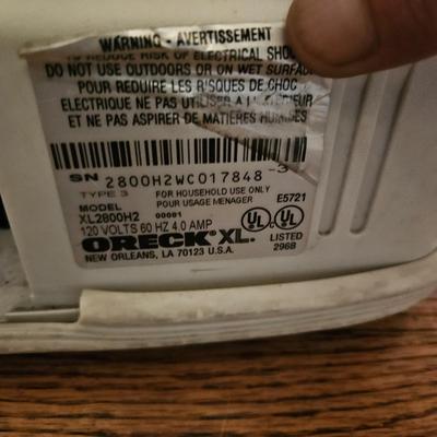 Oreck XL Ironman Vaccum (LR-DW)
