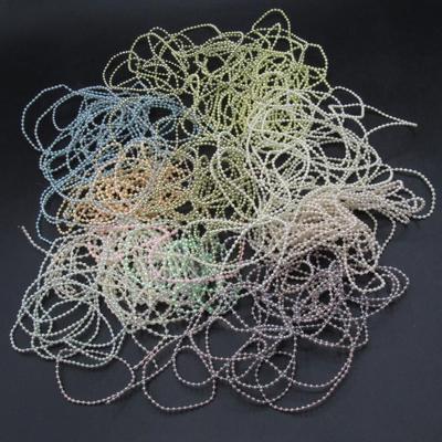 Craft Supply Lot of string Beaded Garland in pastel colors