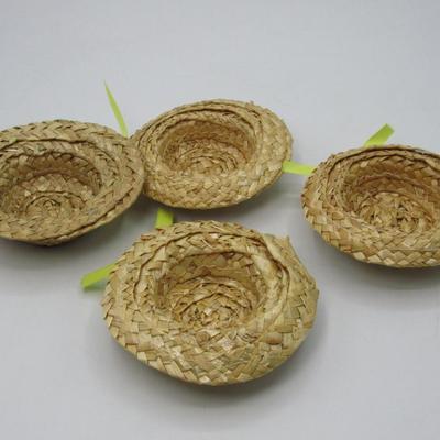 Small Straw Hats for dolls or plush critters