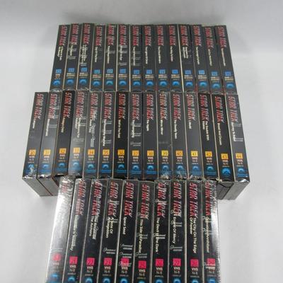 Star Trek The Original Series TOS VHS Tape Lot NIB