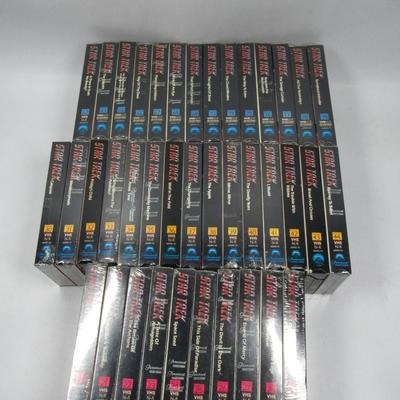 Star Trek The Original Series TOS VHS Tape Lot NIB