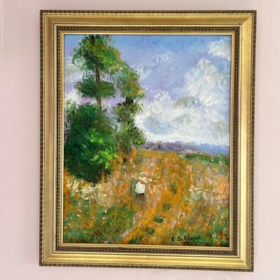 Original Framed Signed Oil Painting