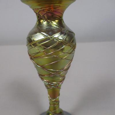 Gold Web Perfume Bottle With Stopper VPWG3.81.1