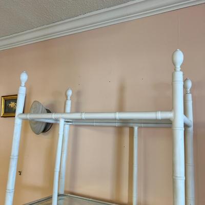 Metal Glass Etagere Shelf (1 of 2)