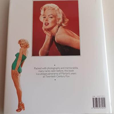 Two hardback Marilyn Manroe Books - Her Life in her own words & At Twentieth century Fox