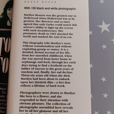 Two hardback books - Marilyn Monroe - Too young to Die & Photographs from the file of United Press International
