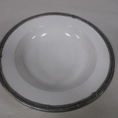 Earthen Metalware Authur Court Dishwasher Safe Bowl