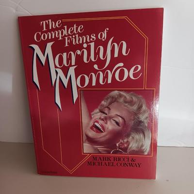 Two Marilyn Monroe collectible books - The complete films of & The birth of Marilyn