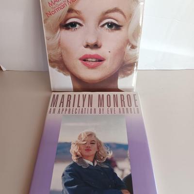 Two collectible Marilyn Monroe books - The classic by Normal Mailer & An appreciation by Eve Arnold