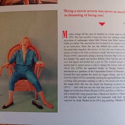 Marilyn Monroe The classic Poster Book complete with posters. !