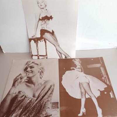 Three Marilyn Monroe pictures