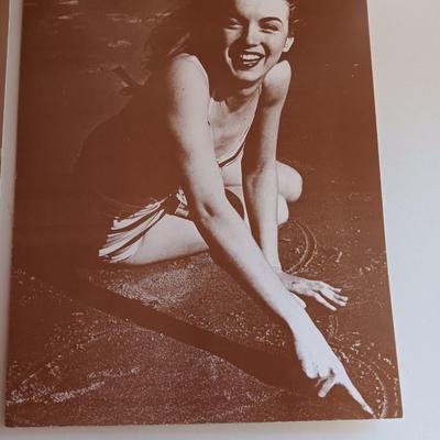 Four pictures of Marilyn Monroe