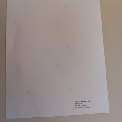 Long life Digital signed / AUTOGRAPHED Photograph Lindsay Lohan