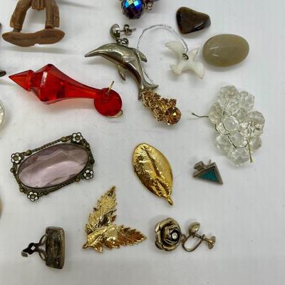 Junk Drawer Lot - misc small pieces of random items