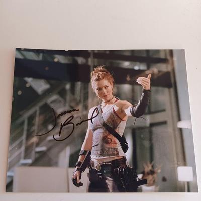 Fuji Film Photograph AUTOGRAPHED Jessica Biel