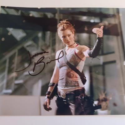 Fuji Film Photograph AUTOGRAPHED Jessica Biel