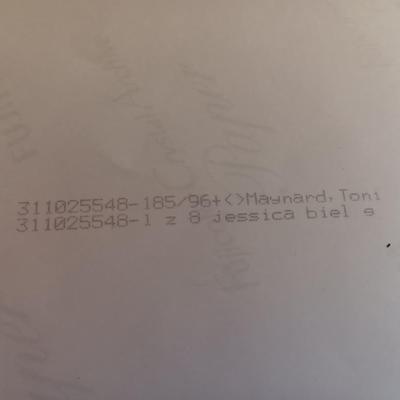 Fuji Film Photograph AUTOGRAPHED Jessica Biel