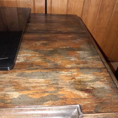 Beautiful Hooker Furniture Wakefield Two-Door Two-Drawer Chest W/Bun Feet Rustic look