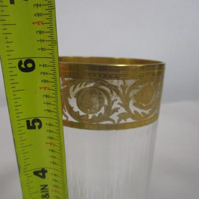 St. Louis Gold Trimmed Water Glass