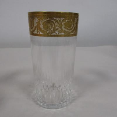St. Louis Gold Trimmed Water Glass