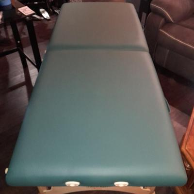 Like new - Oak works portable Shiatsu Massage table with accessories and storage / travel bag