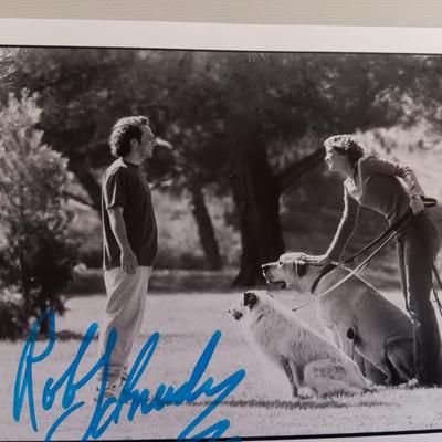AUTOGRAPHED Rob Schneider and Colleen Haskell picture - #6 Frank Masi 2001
