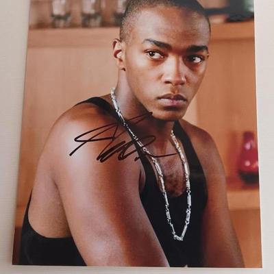 Fuji Film AUTOGRAPHED photograph - Anthony Mackie