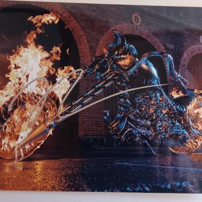 Digital Long life AUTOGRAPHED photograph - Nicolas Cage