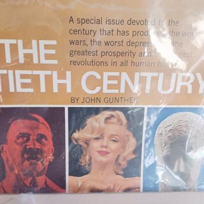 Three LIFE back issue magazines - Marilyn Monroe - Diana - Inside the Twentieth Century - 1965, 82' & 92'