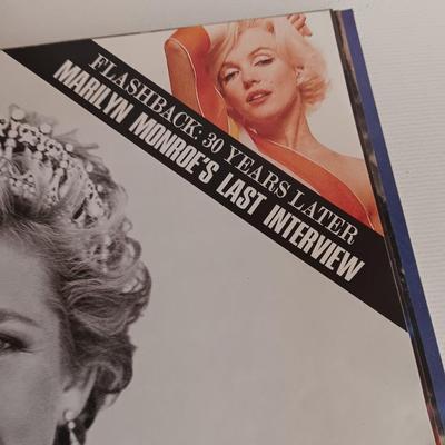 Three LIFE back issue magazines - Marilyn Monroe - Diana - Inside the Twentieth Century - 1965, 82' & 92'