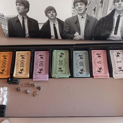 Collectible The Beatles Monopoly game