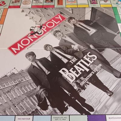 Collectible The Beatles Monopoly game