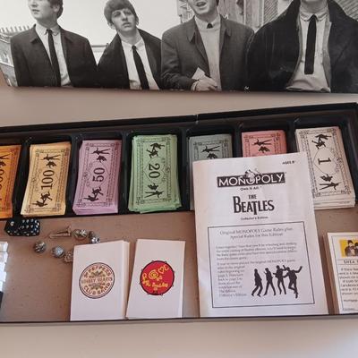 Collectible The Beatles Monopoly game