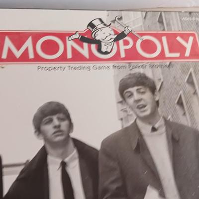 Collectible The Beatles Monopoly game